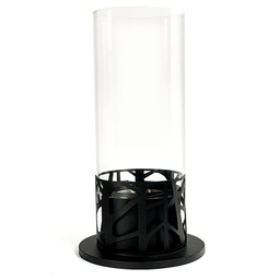 [SAM-FP/044] Caminetti al bioetanolo da appoggio  nero cm 20,3 x 20.3 x h 50 - Samnite
