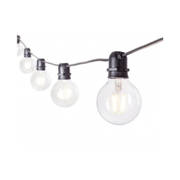 [SAM-B0820238] Catena luci esterno Brillant 10 led Trasparenti 8.4m - Samnite