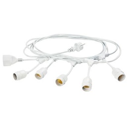 [SAM-SOV230/02] Cavo Mt5 C-Ptl E27  linea enjoy  bianco - Samnite