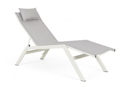 [SAM-B0663344] Chaise Longue C-P Krion Lunar - Samnite