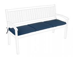 [SAM-B0806360] Cuscino Poly180 Blu Panca 3P - Samnite