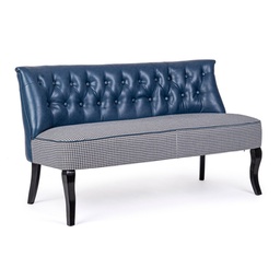 [SAM-B0748284] Divano 2 posti blu - Samnite