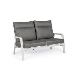 [SAM-B0663061] Divano 2 posti reclinabile da esterno 152x81x98h cm - Samnite