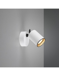 [SAM-TRIO803500131] Faretto Spot Cilindrico GU10 Orientabile Pago Bianco Trio Lighting - Samnite