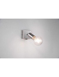 [SAM-TRIOR80181707] Faretto Spot Vannes Nichel 1xE27 Trio Lighting - Samnite