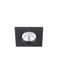 [SAM-TRIO650610132] Faretto da Incasso Quadrato Zagros Nero Led 5W IP65 8x8 cm Trio Lighting - Samnite