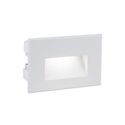 [SAM-SOV98191/02] Incasso Liscio 3W Led 3000K  linea spina  bianco - Samnite