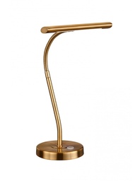 [SAM-TRIO579790104] Lampada Scrivania Led Curtis Ottone Braccio Flessibile Trio Lighting - Samnite