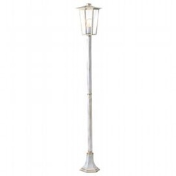 [SAM-SOV943/26] Lampada da esterno in alluminio pressofuso con diffusori in vetro trasparente biancooro - Samnite