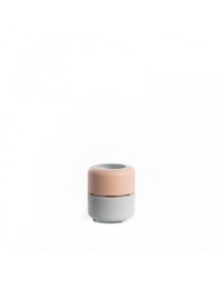 [SAM-LA/134] Lampada da tavolo Idra in metallo rosa e grigio STS - Samnite
