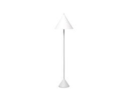 [SAM-LA/110/BI] Lampada da terra in metallo bianco D40xD40x156h cm - Samnite
