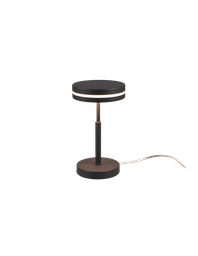 [SAM-TRIO526510142] Lumetto Comodino Disco Led Moderno Antracite Franklin Trio Lighting - Samnite