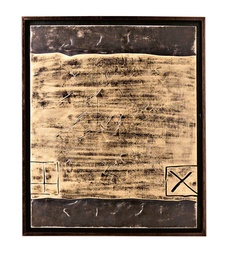[SAM-QU/036/A] Olio su tela multicolar e telaio in legno 100x120 cm - Samnite