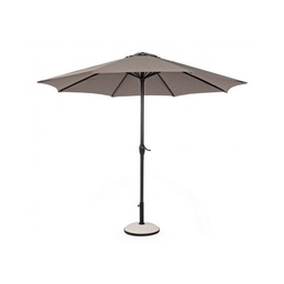 [SAM-B0795370] Ombrellone da giardino Tortora KALIFE diametro 300x h242 cm - Samnite