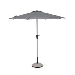 [SAM-B0795665] Ombrellone da giardino Vienna grigio 2,5 m - Samnite