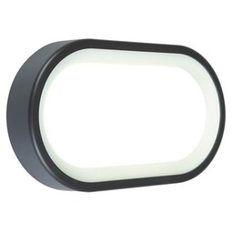 [SAM-SOV99104/16] Plaf.Ovale 18W Led 4000K  linea orion  grafite - Samnite