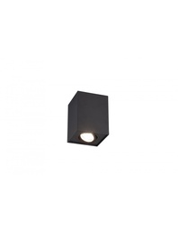 [SAM-TRIO613000132] Plafoniera Biscuit Nero Cubo Spot GU10 Orientabile Trio Lighting - Samnite