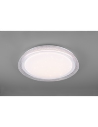 [SAM-TRIOR62371200] Plafoniera Moderna Led 24W Dimmerabile Heracles Bianco Ø50 cm Trio Lighting - Samnite