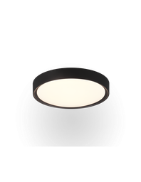 [SAM-TRIO659011832] Plafoniera Rotonda Clarimo Led Dimmerabile Nero IP44 Ø33 cm Trio Lighting - Samnite