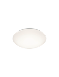 [SAM-TRIO686014001] Plafoniera Rotonda Da Esterno Paolo Bianco IP44 Trio Lighting - Samnite