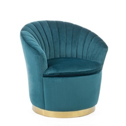 [SAM-B0748144] Poltrona a conchiglia Gilles effetto velluto - Samnite