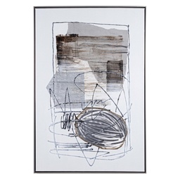 [SAM-B0240849] Quadro dipinto olio cm 82.5x122.5 - Samnite