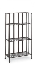 [SAM-B0740485] Scaffale 3P Ray Marrone 62X31X116H - Samnite