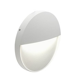 [SAM-SOV98157/02] Segna Passo 6W Led 3000K  linea geo round  bianco - Samnite