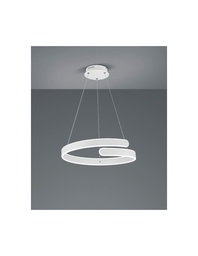 [SAM-TRIOR37071131] Sospensione Design Spirale Led Dimmer 4000k Parma Bianco Trio Lighting - Samnite