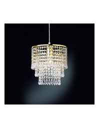 [SAM-TRIOR1147-03] Sospensione Orient Ottone Lucido Ø25 cm Gocce Decorative Trio Lighting - Samnite