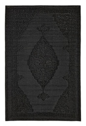 [SAM-B0607652] Tappeto Delbar Nero 120X180 - Samnite
