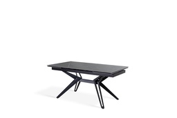 [SAM-OM/437/MG] Tavolo allungabile grigio-negro 90 cm x 160-240  cm cm H. 76 cm - Samnite