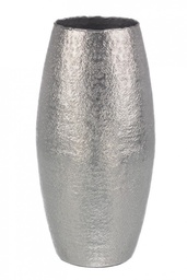 [SAM-B0183688] Vaso Decorativo Graceful Bombato Argento  Cod.0183688 - Samnite